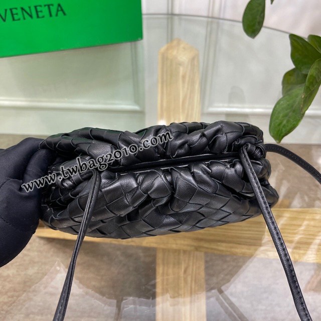Bottega veneta高端女包 98061 寶緹嘉升級版小號編織雲朵包 BV經典款純手工編織羔羊皮女包  gxz1164